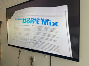 TV playing 'Kiss the Ground' on Netflix